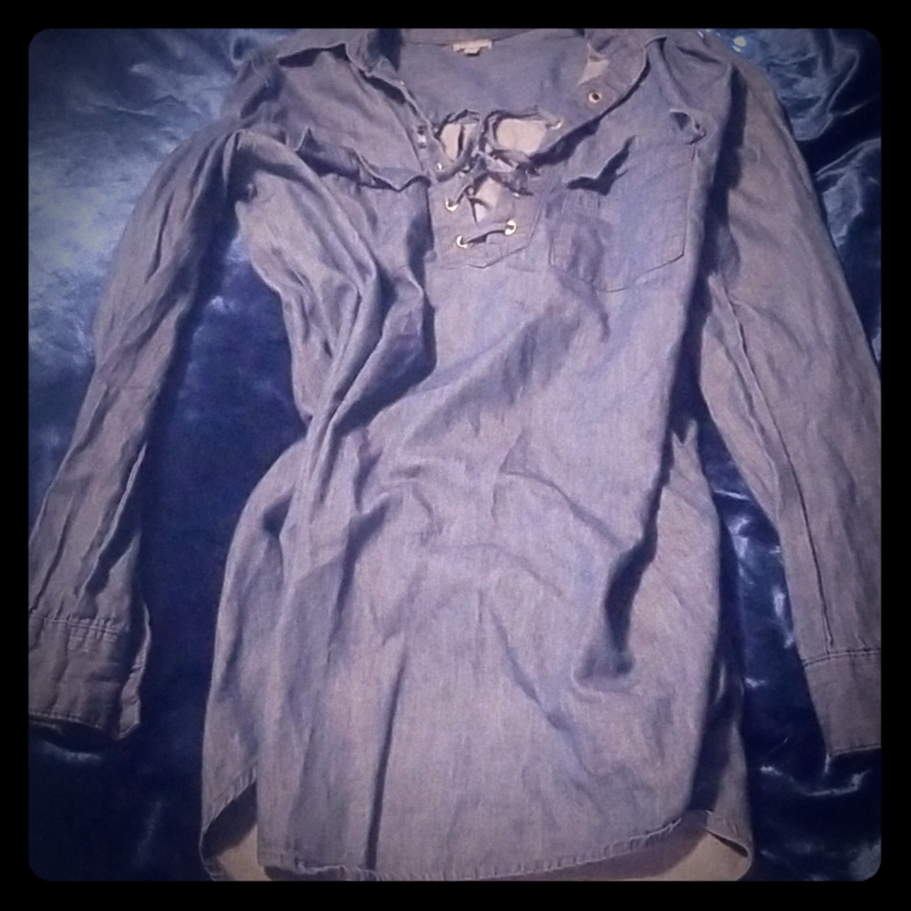 Denim Tunic Top/Dress